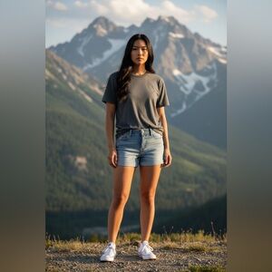 WAX Jean Los Angeles Denim Shorts